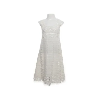 Dress (White) from Jane Norman Cotton