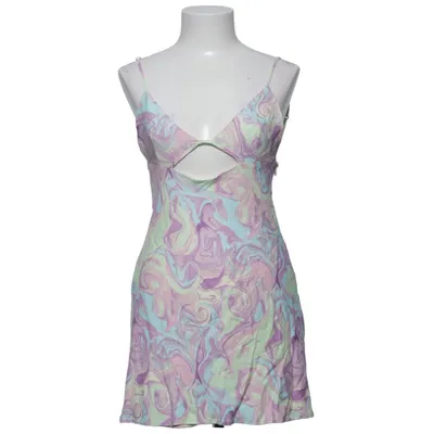 Klänning (Lila, Flerfärgad) från Zara Elastan, Polyester, Viskos
