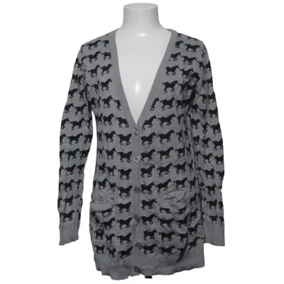 Cardigan (Gray, Black) from Playback Cotton