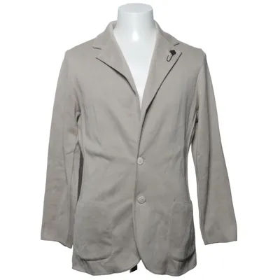 Blazer (Beige) van Lardini Katoen