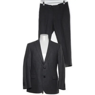 Kostym (Grå) från Ströms Acetat, Ull