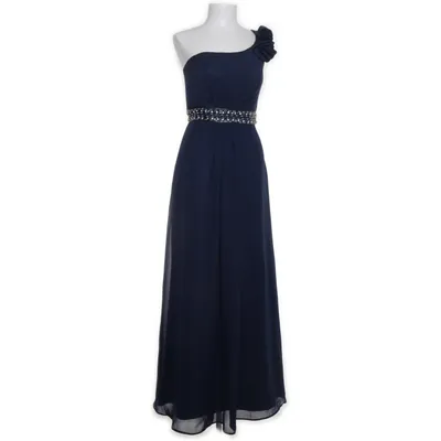 Evening gown (Blue) from Niente Polyester