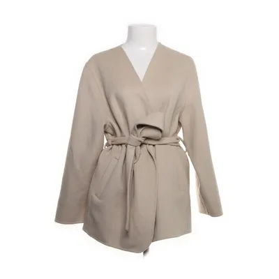 Frakke (Beige) fra Mango Polyester, Viscose