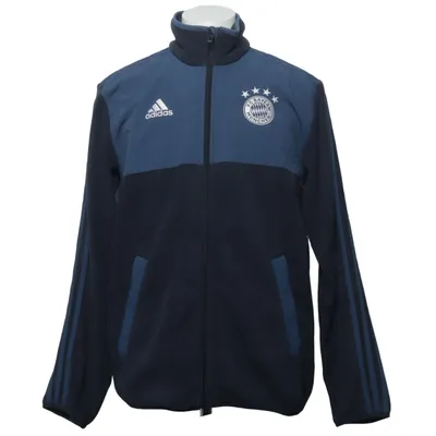 Træningsjakke (Blå) fra Adidas Nylon, Polyester
