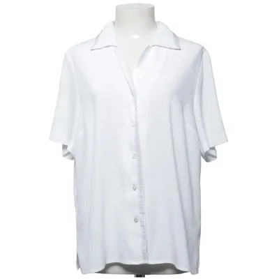 Chemise à manches courtes (Blanc) de Atelier Creation Polyester