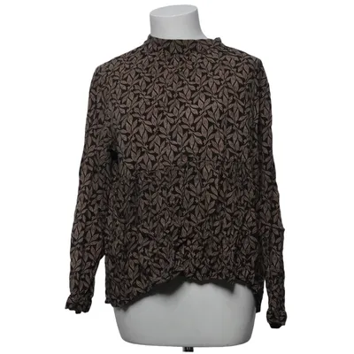 Blus (Svart, Beige) från Three Sixty Five Viskos