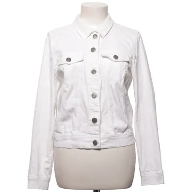 Veste en jean (Blanc) de Jacqueline de Yong Coton, Élasthane