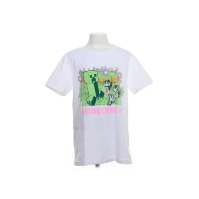 T-shirt (Vit) från Minecraft Bomull