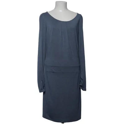 Dress (Blue) from Kala Elastane, Polyester, Viscose