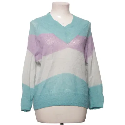 Sweater (Turkis, Lilla, Hvid) fra CKS Akryl, Mohair, Polyamid