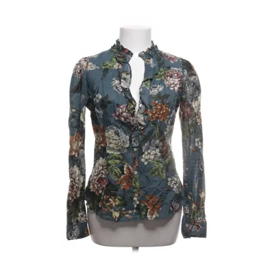 Blus (Blå, Flerfärgad) från Zara Woman Bomull