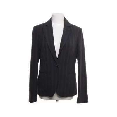 Blazer (Gray, White) from Zero Base Elastane, Polyester, Viscose