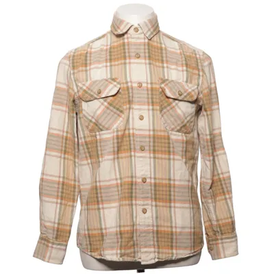 Flannel skjorte (Beige, Grøn, Orange) fra Pendleton Bomuld