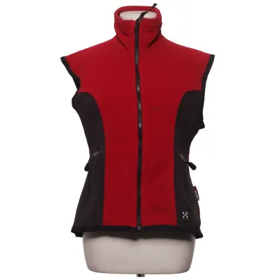 Fleece vest (Red, Black) from Haglöfs Polyester