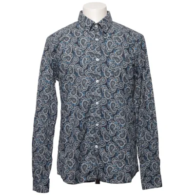 Shirt (Blue, Black, White) from Robbie Moor Cotton