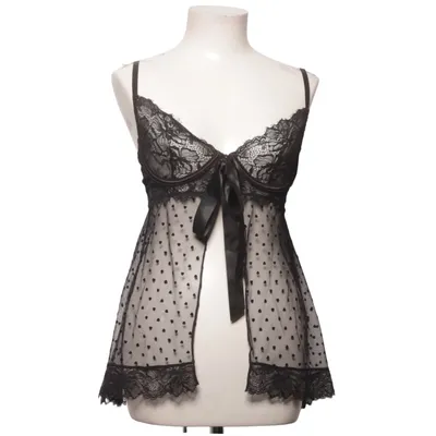 Negligé (Svart) från Ann Summers Elastan, Polyamid, Polyester