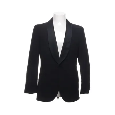 Smokingkavaj (Svart) från Style Polyester, Viskos, Ull