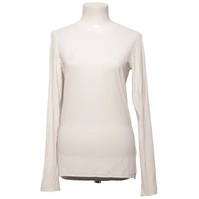 Long sleeve T-shirt (Beige) from Arket Cotton, Elastane, Lyocell