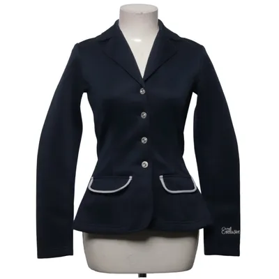 Reitjacke (Blau) von CRW Exclusive Elasthan, Polyamid