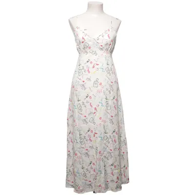 Robe longue (Blanc, Multicolore) de Maje Cupro, Viscose