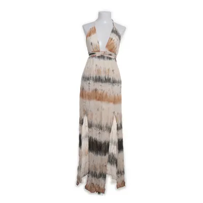 Halternek jurk (Beige, Roze, Meerkleurig) van Bershka