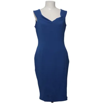 Jurk (Blauw) van Cara Mia Elastaan, Polyester