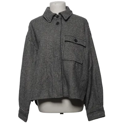 Overshirt (Black, White) from Marc O'Polo Cotton, Polyester, Wool