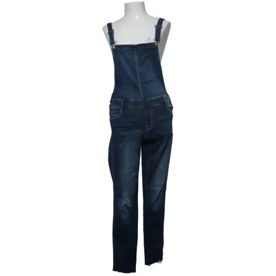 Dungarees (Blue) from Desires Cotton, Elastane