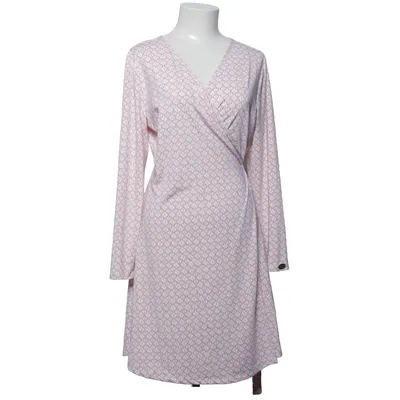 Omlottklänning (Beige, Vit) från Chiara Forthi Elastan, Polyester