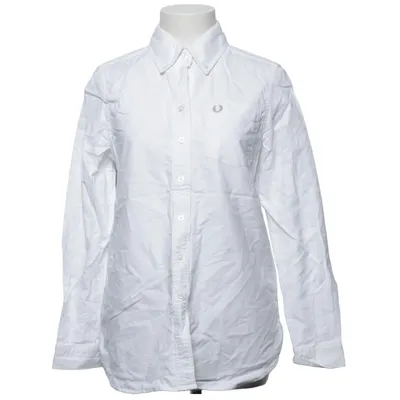 Button down shirt (White) from Fred Perry Cotton