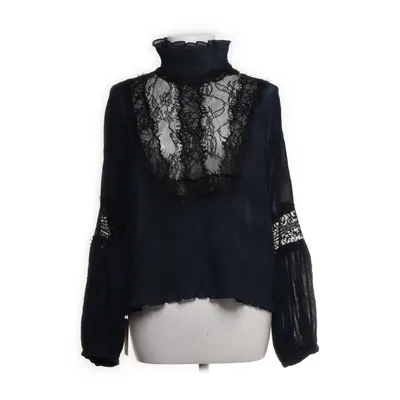 Bluse (Blå, Sort) fra Ganni Polyester