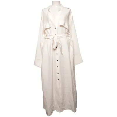 Blousejurk (Wit) van H&M Viscose, Polyester