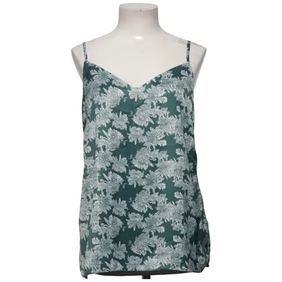Tank Top (Green, White) from Crocker Denims Artisan Polyester