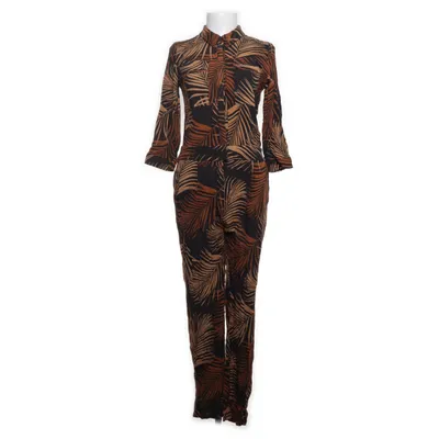 Jumpsuit (Black, Multicolored) from 123 Paris Viscose, Polyester