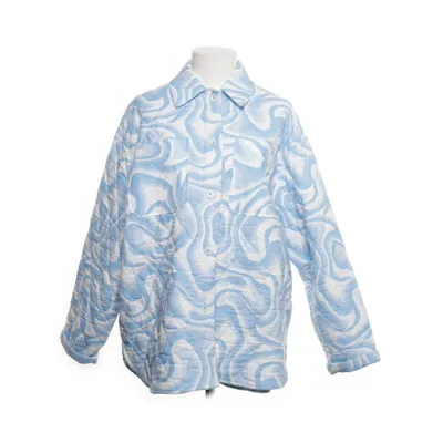 Överskjorta (Blå, Vit) från Primark Bomull, Polyester