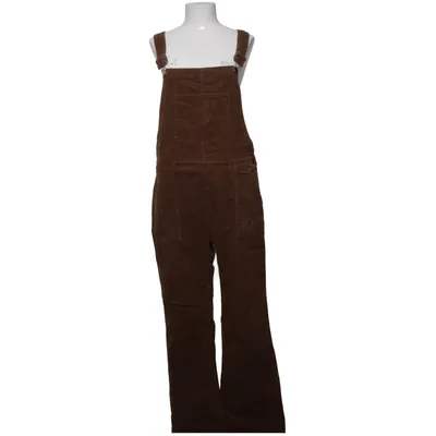 Latzhose (Braun) von Mango Baumwolle, Elasthan