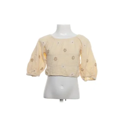 Top (Yellow, Multicolored) from Zara