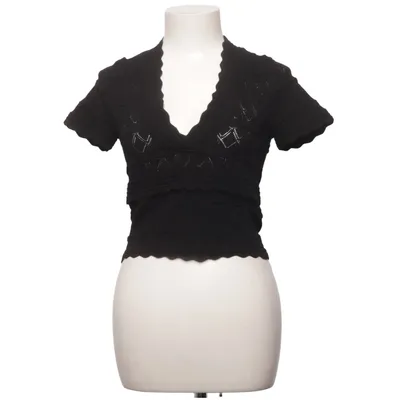 Top (Zwart) van Zara Polyamide, Polyester, Viscose