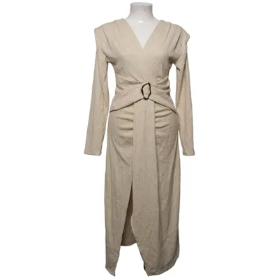 Klänning (Beige) från Just Woman Polyester, Viskos