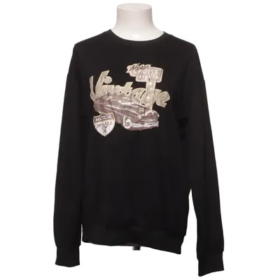 Sweatshirt (Zwart) van Romwe Katoen, Polyester