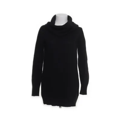 Jurk met col (Zwart) van Hallhuber Nylon, Viscose, Angora, Katoen, Wol, Kasjmier
