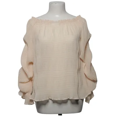 Bluse (Beige) fra Dranella Polyester