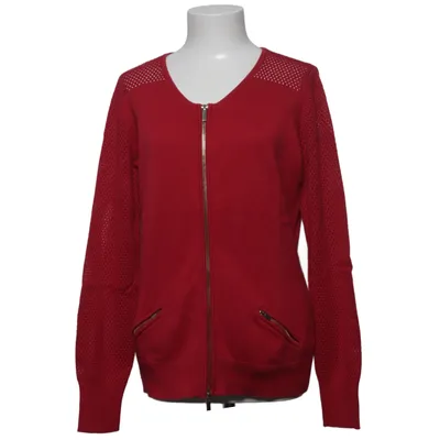 Cardigan (Rouge) de Patrizia Dini Coton, Soie