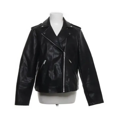 Bikerjacka (Svart) från Kiabi Bomull, Polyester, Polyuretan, Viskos