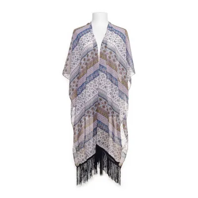 Poncho (Roze, Meerkleurig) van Gina Polyester