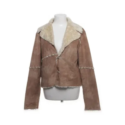 Shearling jacket (Brown) from Kriss Acrylic, Polyester