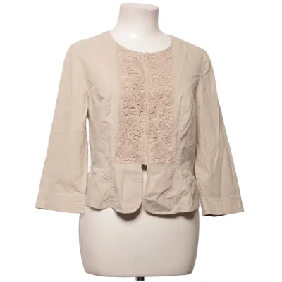 Blazer (Beige) van Bonprix Katoen, Linnen