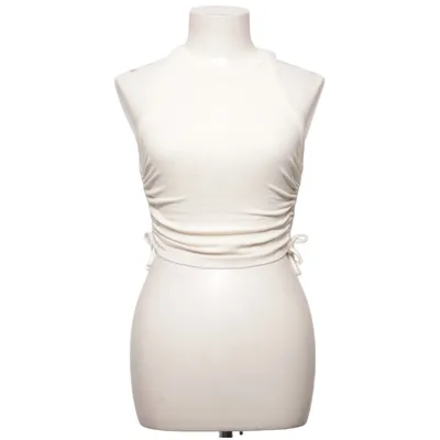 Crop top (Blanc) de Edited Élasthane, Viscose