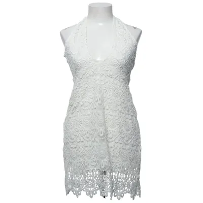 Halterneck dress (White) from Hollister Polyester, Viscose