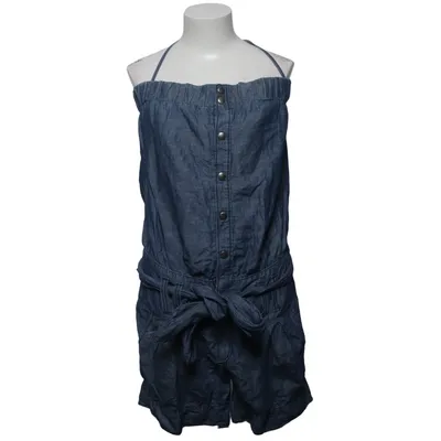 Jumpsuit (Blauw) van Miss Sixty Collection Katoen, Linnen